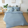 【莫蘭迪-藍】【床包】埃及天絲棉_單人/雙人/加大/特大_IDEE LIVING伊德生活_4