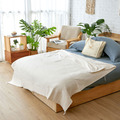 【紗布棉花被】【白色】100%純棉_單人/雙人_IDEE LIVING伊德生活_1