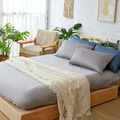 【埃及棉素色】【床包】埃及棉_加大_IDEE LIVING伊德生活_2