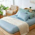 【埃及棉素色】【床包】埃及棉_加大_IDEE LIVING伊德生活