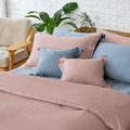 【埃及棉素色】【被套/兩用被】埃及棉_單人_IDEE LIVING伊德生活_1