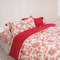 【富貴紅】【床組】埃及棉_單人/雙人/加大/特大_IDEE LIVING伊德生活_3