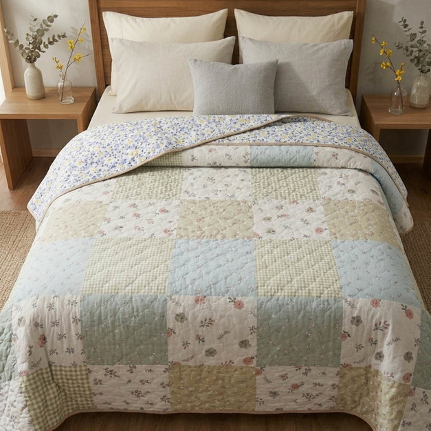 【LINE好友限時兩日】雙層純棉結構行逢被