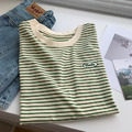 芭比條紋短袖上衣(現貨)_8