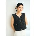 小香風金釦馬甲背心 4色 (現貨)_12