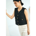 小香風金釦馬甲背心 4色 (現貨)_10