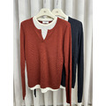 假兩件針織上衣 2色 (現貨)_10