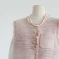 時髦小香流蘇馬甲背心 3色_16