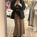 質感豹紋長裙 (現貨)