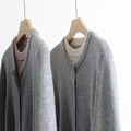 撞色假兩件百搭針織衫 (大象灰現貨)_12