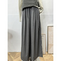 韓版立體壓摺闊腿褲 2色 (現貨)_11