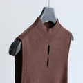 旗袍式小高領針織背心 6色_9