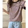 180g橫條圓領上衣 2色_7