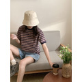 180g橫條圓領上衣 2色_4