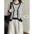 溫柔條紋背心外套兩件組_9