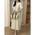 法式橘園吊帶裙套裝 3色_2