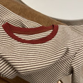 韓版撞色圓領條紋上衣 4色_8