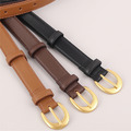 金色圓釦韓系皮帶 3色_3