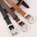 克羅金屬銀扣皮帶 3色_8