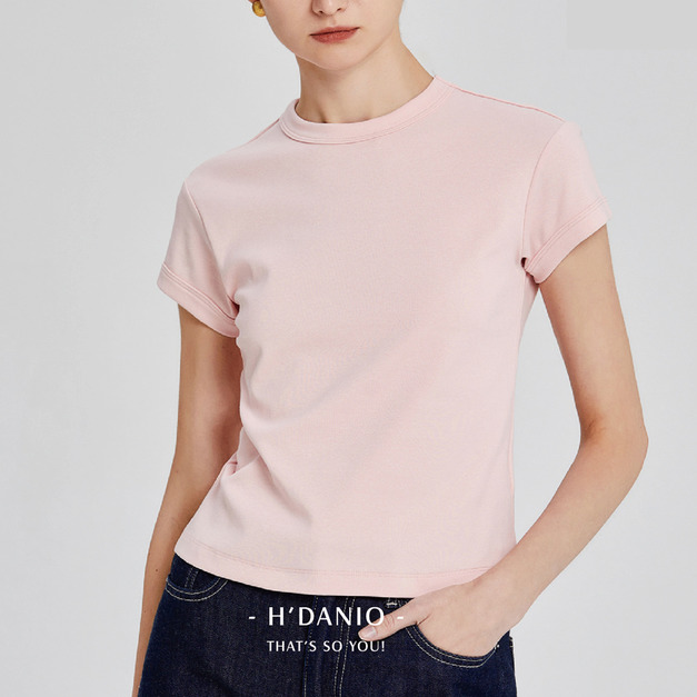 短版彈力棉上衣 7色