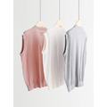 三角天蠶絲輕感背心罩衫 4色(現貨)_2