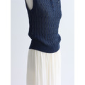 夏日麻花針織背心 4色_3