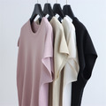 曲珠無肩感寬鬆上衣 4色（白、黑現貨）_9