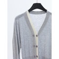 雙色領羊毛混紡針織衫 4色_15
