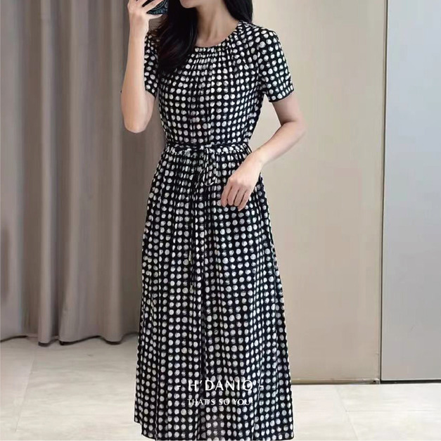 菲拉赫圓點長洋裝