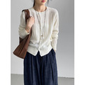 韓系簡約溫柔羊毛針織上衣 6色_6