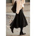 進口真絲羊絨立體空間半身裙 4色_13