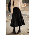 進口真絲羊絨立體空間半身裙 4色_16