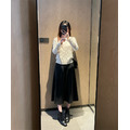 進口真絲羊絨立體空間半身裙 4色_4