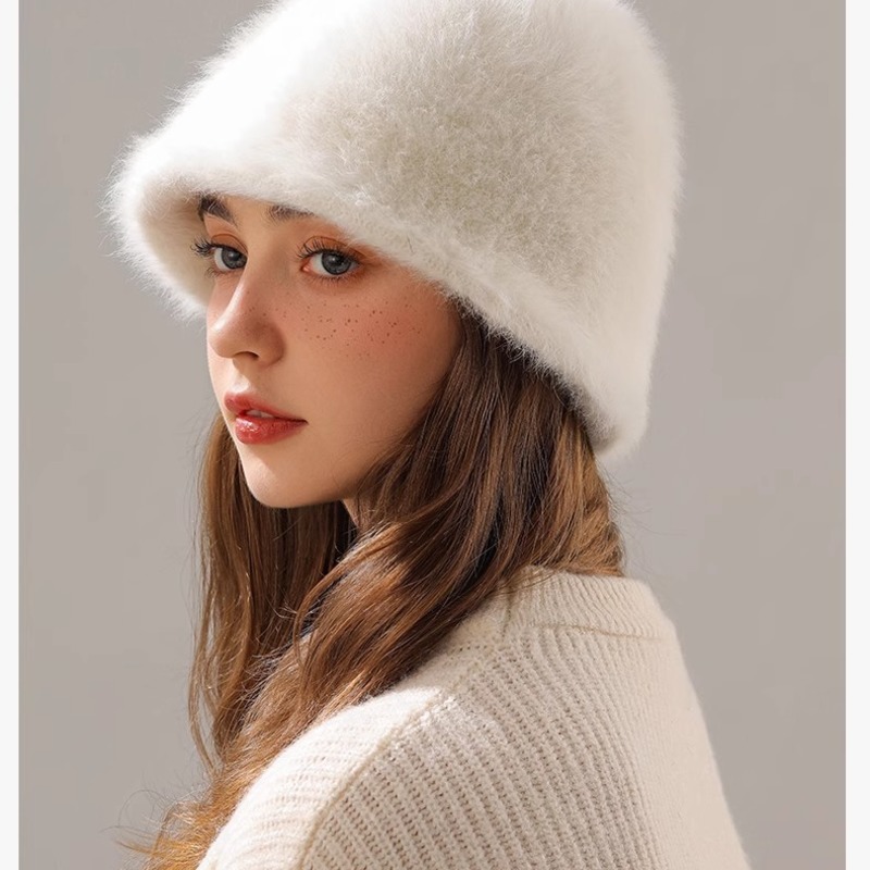 【滿$6,500贈品】雲朵兔絨感漁夫帽x1