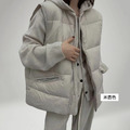 90%白鴨絨綁繩馬甲外套 3色_1