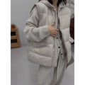 90%白鴨絨綁繩馬甲外套 3色_9