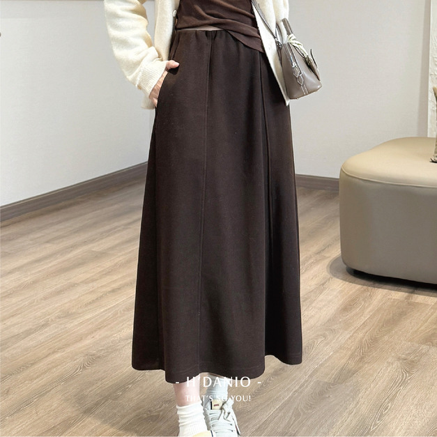 冬季醋酸棉羊毛裙 3色