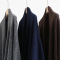 聖安娜羊毛混紡披肩式罩衫 3色_4