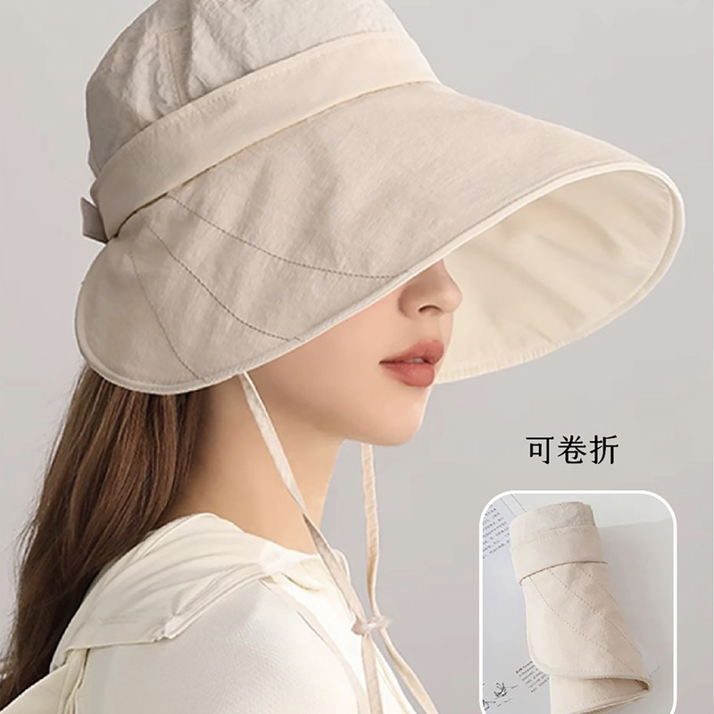 【滿$6,000贈品】輕巧大帽簷遮陽帽 x1