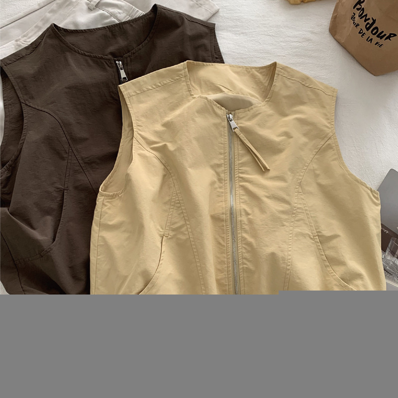 豆川工裝馬甲背心 2色