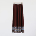 納亞曲珠紗條紋闊腿褲 2色_8