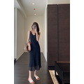 星野優雅細肩帶背心裙 2色_12