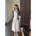星野優雅細肩帶背心裙 2色_2
