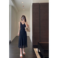 星野優雅細肩帶背心裙 2色_11