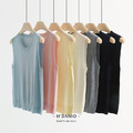 16針精紡超細羊毛混紡背心 7色