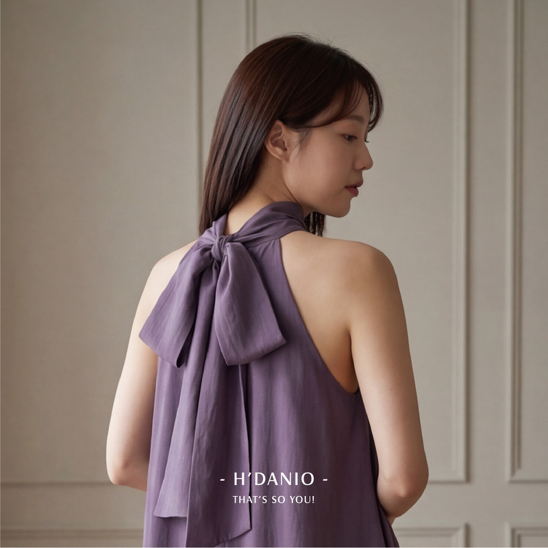 仙女系天絲露肩飄逸洋裝 2色