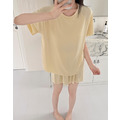 冰淇淋涼感胸墊睡衣套裝 5色_8
