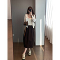 立體剪裁花苞半身裙 3色_8