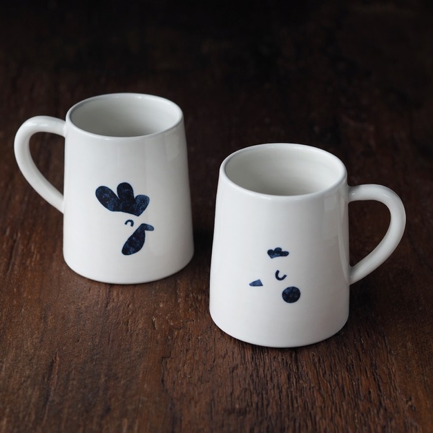 【團圓】公雞母雞生肖杯 高山杯 高咖啡杯