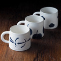 【青花山形杯】 320ml 咖啡杯 多款_8